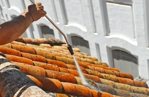 Nettoyage de toitures - Frontenas